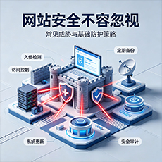 江门建站-网站安全不容忽视:常见威胁与基础防护策略