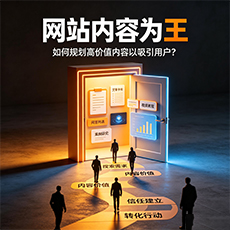 江海建站-网站内容为王：如何规划高价值内容以吸引用户？