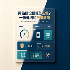 江门建站-网站建设预算怎么做?一份详细的费用清单