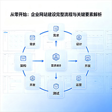 江门建站-从零开始：企业网站建设完整流程与关键要素解析